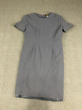 Mary Kay Womens Dress Size 10 Short Sleeve Blue Designed By Linda